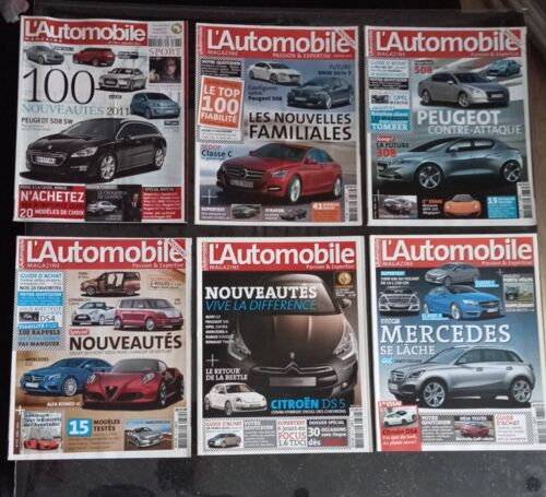 L'Automobile Magazine Années 2011 Complète