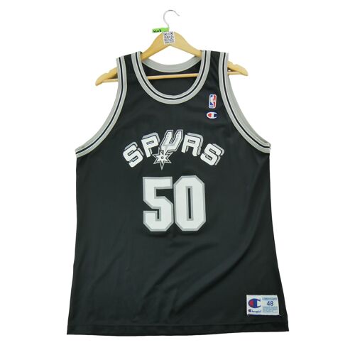 Reconditionné - Maillot Homme Nba San Antonio Spurs - Taille Xl - Homme - Noir