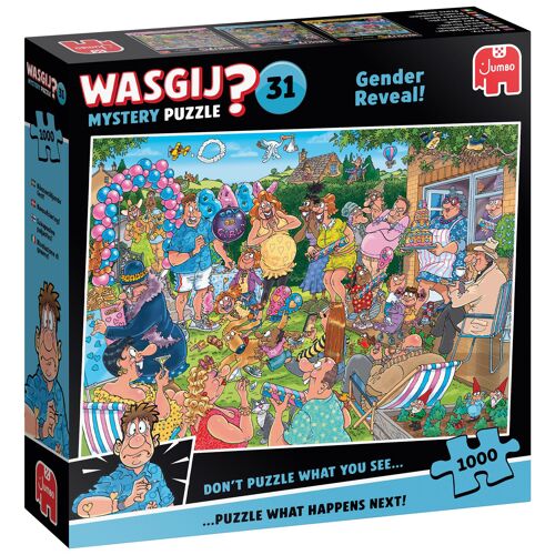 Wasgij Mystery 31 - Annonce du sexe ! (1000 pièces)
