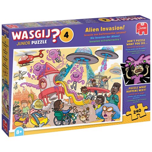 Wasgij Junior 4 - Invasion extraterrestre ! (240 pièces)