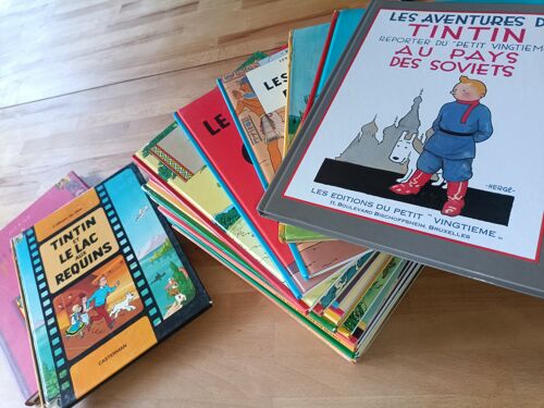 Collection Complète Tintin, 26 Volumes