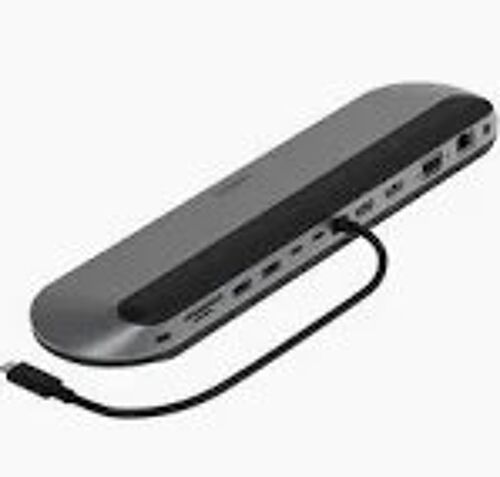 Belkin CONNECT Universal USB-C 11-in-1 Pro Dock - Station d'accueil - USB-C - 2 x HDMI, VGA - 2.5GbE
