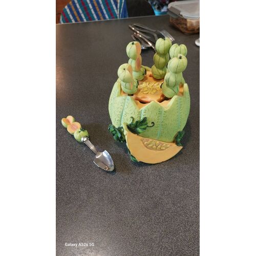 Serviteur De Cuillères À Melon