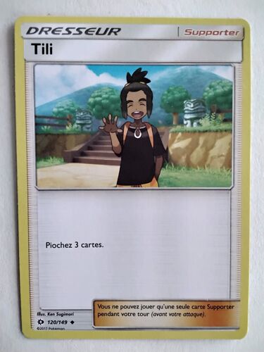 Carte Pokémon : Dresseur Supporter - Tili 120 / 149