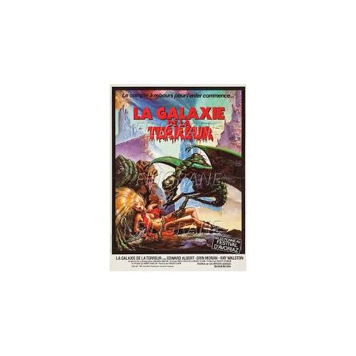 Galaxie De La Terreur Affichette Couleur Du Film De Roger Corman