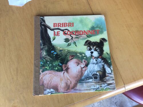 Rare Livre Enfant Sixties ( 1962 ) - Bribri Le Cochonnet - Belles Illustrations De Livragbi- Éditions O. D. E. G.