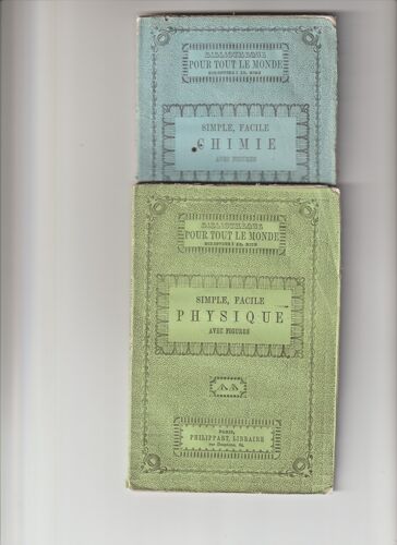 Lot De 2 Petits Fascicules Simple, Facile Avec Figures Par M. E. Bede