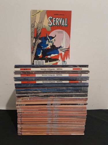 Bd/Comics: Tout "Serval/Wolverine" Du N°1 (1989) Au N°134 (2005) - Complet À 90%