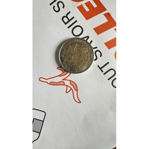 Valeur Pièce 2 Euros Erasmus Programme 1987 2022 Valeur Rf