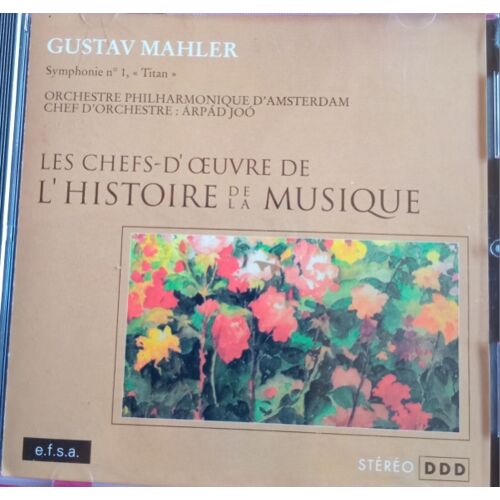 Cd Mahler Symphonie 1, Arpad Joo, Amsterdam Philharmonic