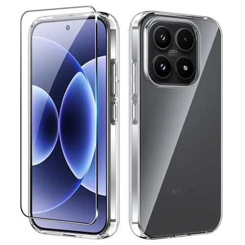 Coque pour Xiaomi 17 5G - housse etui silicone gel fine + verre trempe - TRANSPARENT TPU