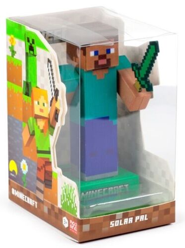 Figurine Solaire - Minecraft Steve