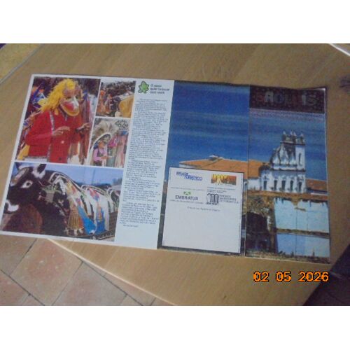 Sao Luis, Maranhao [Depliante Touristique Bresil]