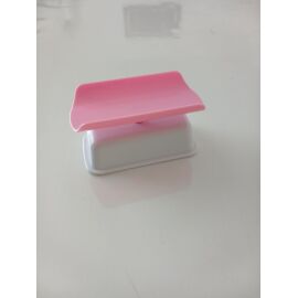 Petite Balance Jouet Miniature Rose et Blanche ¿ Accessoire Dînette Poupée