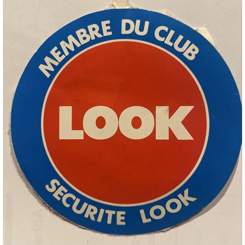 Autocollant Look - Membre Du Club - Sécurité Look