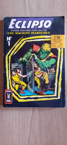 Eclipso N°1, Arédit Comics Pocket 1968 – Une Machine Diabolique