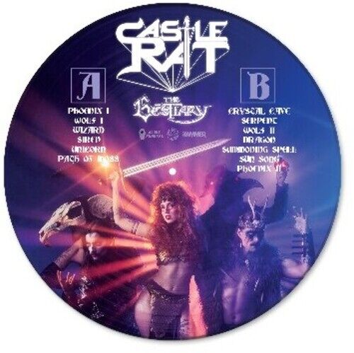 Castle Rat - The Bestiary - Picture Disc [Vinyl Lp] Picture Disc, Uk - Import