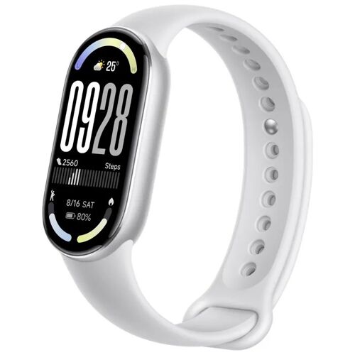 Xiaomi Smart Band 10 ¿ Montre connectée AMOLED 1,72" Argent, 21 jours d'autonomie, 5 ATM