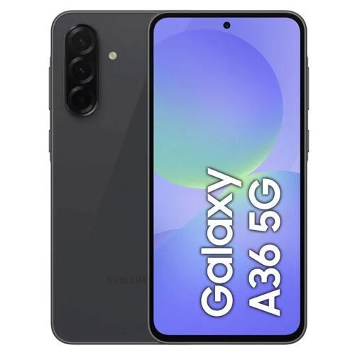 SAMSUNG Galaxy A36 5G Dual SIM Noir 6+128 Go Smartphone - Version Moyen-Orient (Compatible avec la France, la Suède, etc.¿