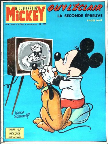 Le Journal De Mickey - N° 726 - 1966