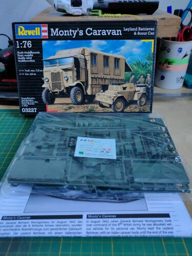 Maquette Militaire Revell 1/76 : Monty'S Caravane-Revell