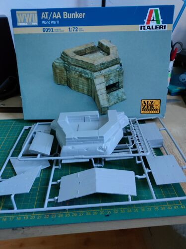 Maquette Militaire Italeri 1/72 : At/Aa Bunker-Italeri