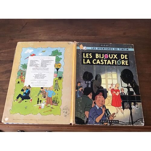 Hergé/ Les Aventures De Tintin/ Les Bijoux De La Castafiore/ Éditions Casterman/ Édition Originale Belge De 1964