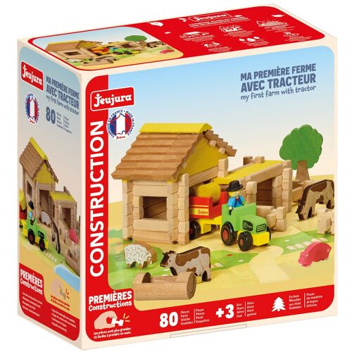 Ma première ferme avec tracteur 80 pièces
