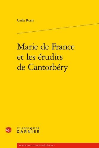 Marie De France Et Les Érudits De Cantorbéry