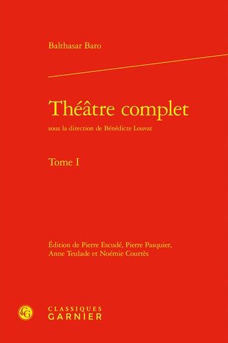Théâtre Complet - Tome 1