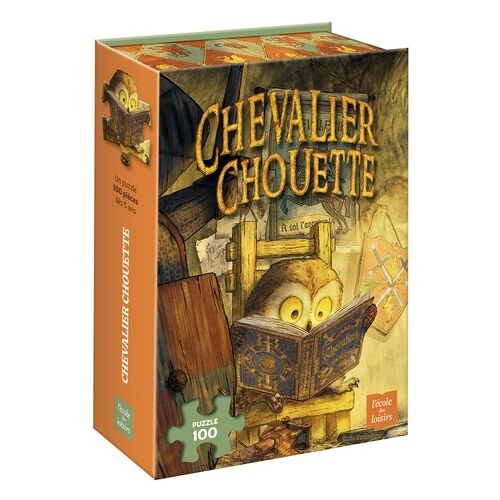 Chevalier Chouette - Puzzle 100 Pièces Chevalier Chouette