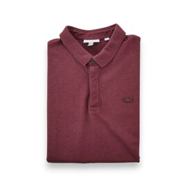 Reconditionné - Polo Manches Courtes Homme Bordeaux - Taille 3xl - Homme - Bordeaux