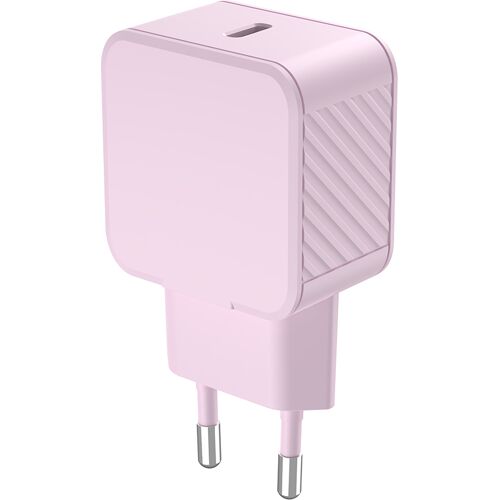 Bigben Connected CS20WCPDRLP chargeur d'appareils mobiles Universel Rose Secteur Charge rapide Intérieure