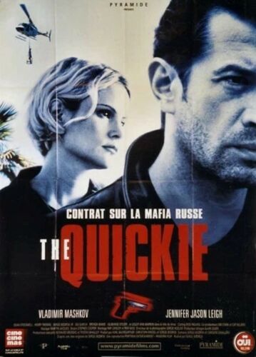 The Quickie - Affiche Originale De Cinéma - Format 120x160 Cm - Un Film De Sergei Bodrov Avec Vladimir Mashkov, Jennifer Jason Leigh, Dean Stockwell, Lesley Ann Warren, Sergei Bodrov Jr. - Année 2001