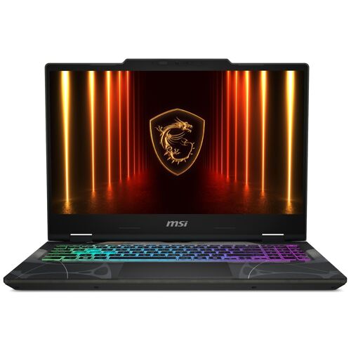 MSI Cyborg 15 B2RWFKG-1229XIT Intel Core 9 270H Ordinateur portable 15.6" Full HD 16 Go DDR5-SDRAM 1 To SSD GPU pour ordinateur portable NVIDIA GeForce RTX 5060 Wi-Fi 6E (802.11ax) Windows 11 Home Noir