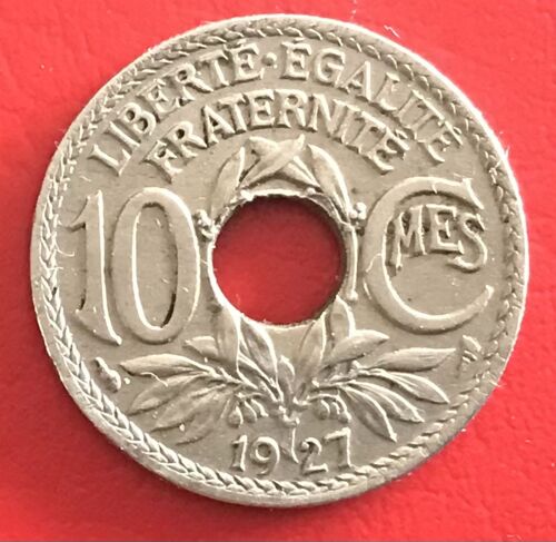 10 Centimes - Lindauer - 1927 - France