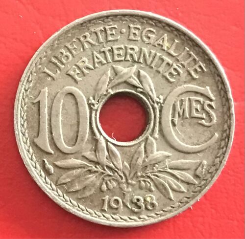 10 Centimes - Lindauer - 1938 - France