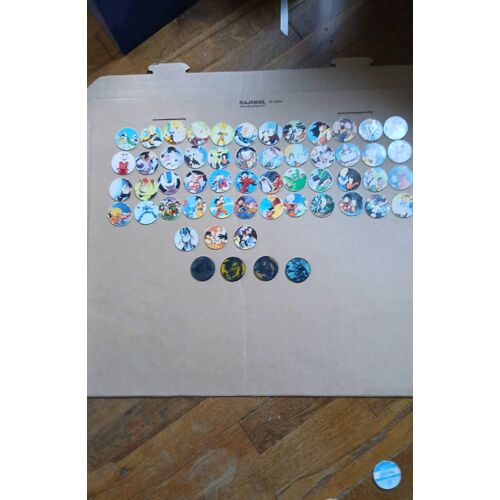 Dragonball Z Lot De Pogs + Kini
