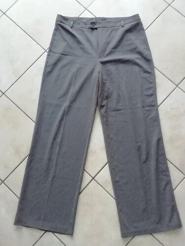 Pantalon À Jambes Larges Femme Stradivarius Taille 44.