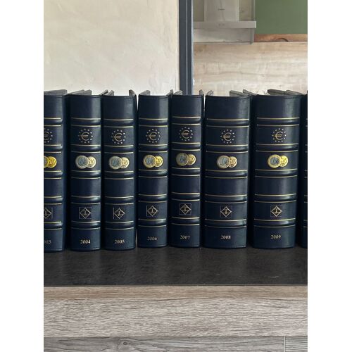 Lot Album Numismatique Euros