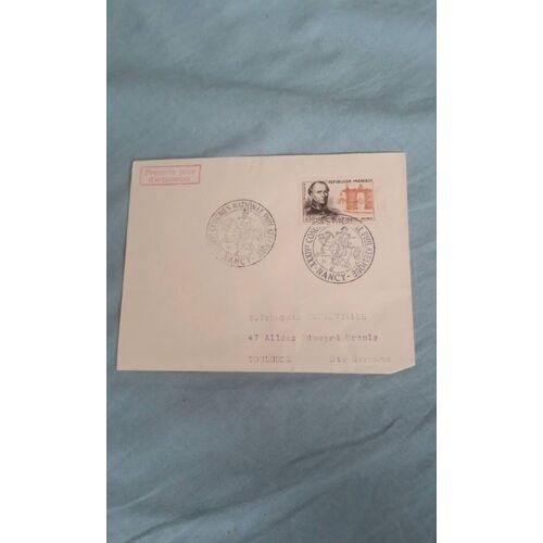 Enveloppe Premier Jour Congrès National Philatélique 1961