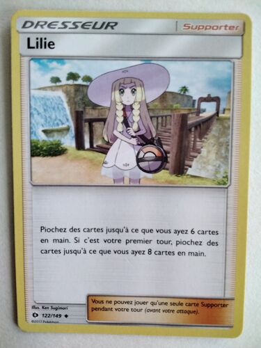 Carte Pokémon : Dresseur Supporter - Lilie 122 / 149