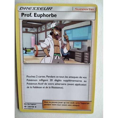 Carte Pokémon : Dresseur Supporter - Prof. Euphorbe
