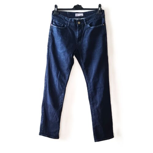Jean Celio Taille 38 Marine Coton Stretch Tbe