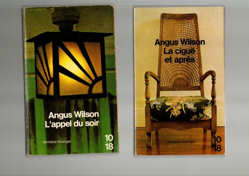 Angus Wilson, L'Appel Du Soir + La Ciguë Et Après