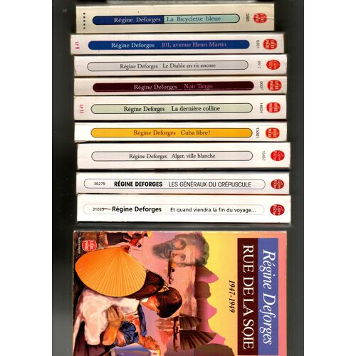 Deforges, La Bicyclette Bleue, La Saga Complète Des 10 Volumes En Poche