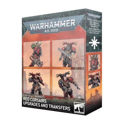 Warhammer 40,000 - Chaos Space Marines - Red Corsairs Upgrades And Transfers