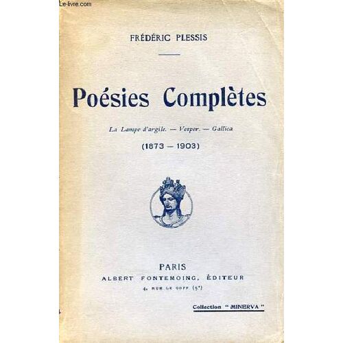 Poésies Complètes - Lampe D Argile - Vesper. - Gallica (1873-1903) - Collection Minerva .