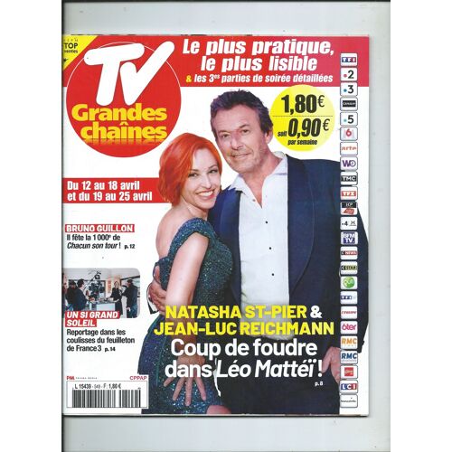 Tv Grandes Chaînes 12/04/2025 Natasha St-Pier, Jean-Luc Reichmann, Jacques Legros, Nolwenn Leroy,Éric Antoine,Bruno Guillon,Mac Leggy,Chic,Sylverster,Bee Gees,Donna Summer,Cerrone, Richard Chamberlain
