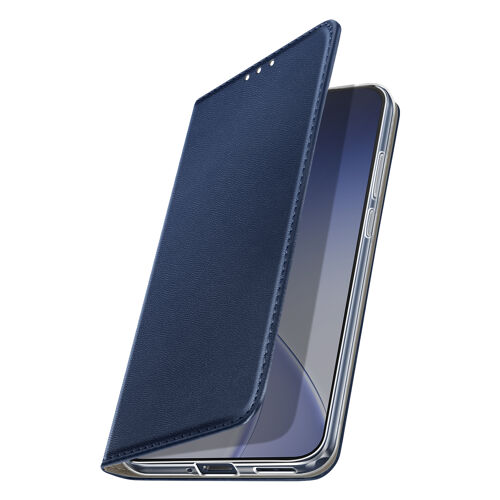 Étui Folio Oppo Reno 15F / 15 FS avec Porte-cartes et Fonction Support Vidéo Bleu nuit